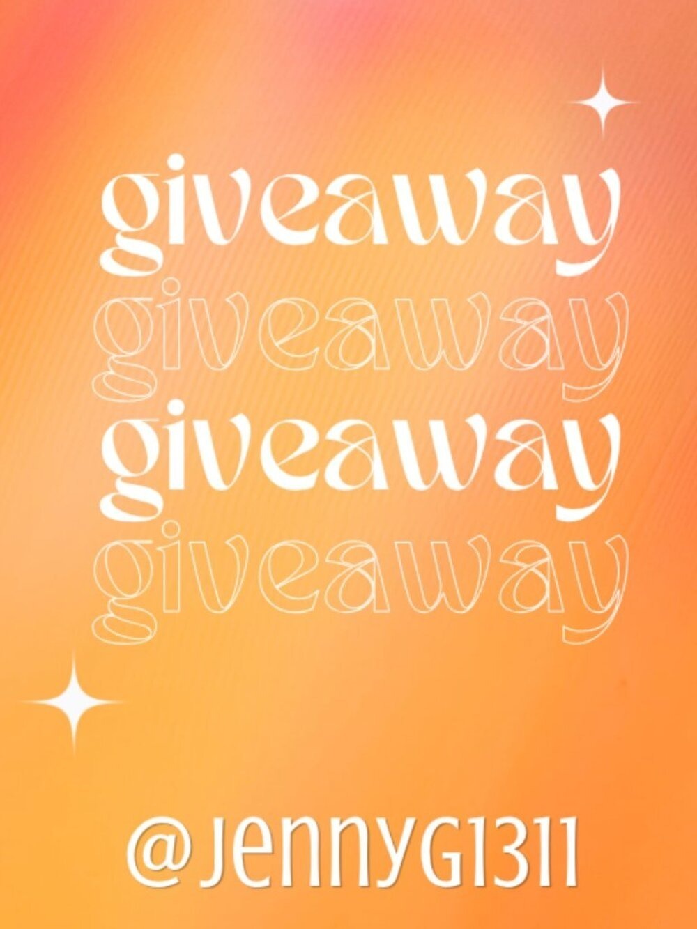 GIVEAWAY‎ FLYER!